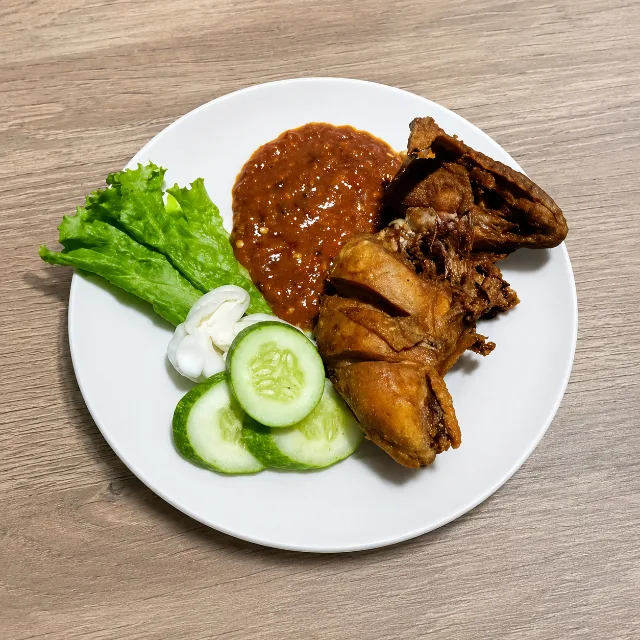 Pecel Ayam